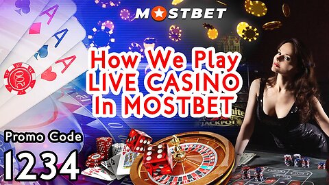 How We Play LIVE CASINO games in MOSTBET| Mostbet Pe LIVE CASINO Kesay Khylain|YouTube