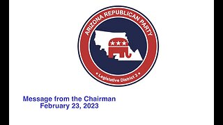 LD3 GOP - Message from the Chairman February 23, 2023