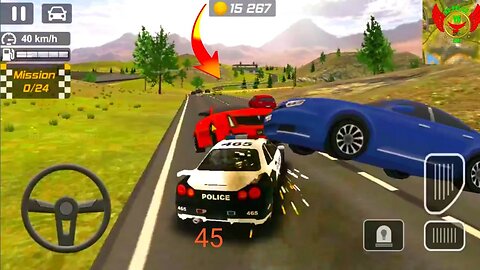 HD police vs gari game #745 police Gameplay Best Car Games Drift Gari Driving 2023 Android