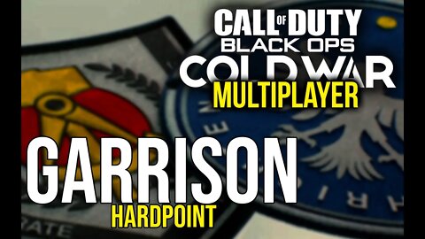 COD -Black Ops - Cold War MULTIPLAYER 1 Garrison Hardpoint - No Commentary Gameplay
