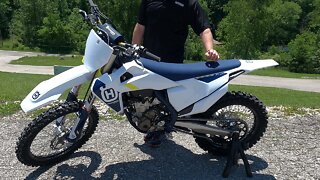 2022 Husqvarna FC350 | First Cold Start (Brand New Bike) (4K)