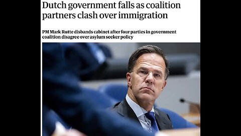 Breaking: Dutch Government falls. NATO flexes. World News latest
