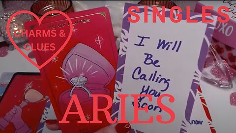 ARIES SINGLES ♈💖SOMEONE'S LIFE WAS EMPTY UNTIL THEY FOUND YOU! 💝YOU'VE OPENED THEIR HEART🪄✨ARIES 💝
