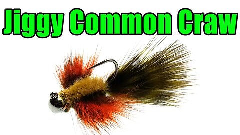 Jiggy Common Craw Fly Tying - James Spicer Fly Pattern