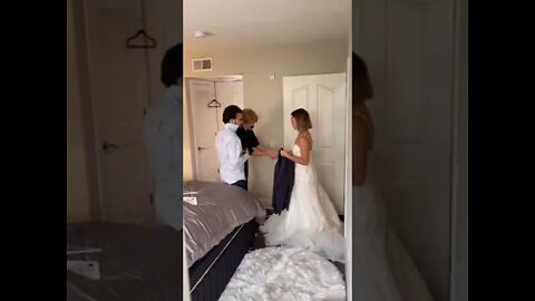 husband caught cheating with bridesmaid