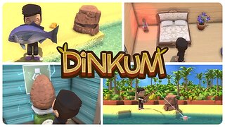 【Game Night】 Dinkum｜ Part 7 - Local Fisherman Angers Giant Flying Thunder Chicken?