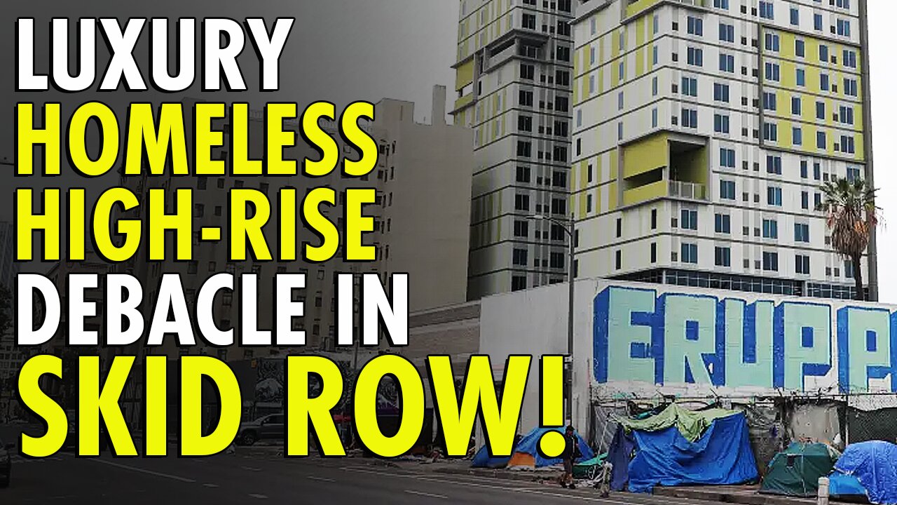 Taxpayer-funded luxury high-rise for homeless in Skid Row features gym ...