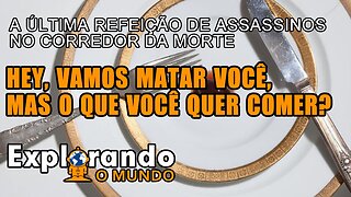 A última refeição de #assassinos no corredor da morte.