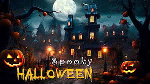 Scary Halloween ambience 🎃 Relaxing Halloween music 👻 Gloomy, magical and gloomy night