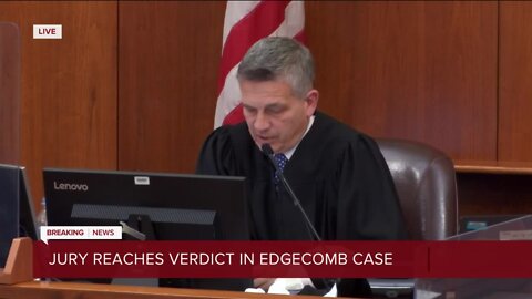 Jury finds Theodore Edgecomb guilty of first degree reckless homicide