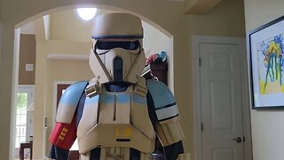 Test Driving my New 3D Printed Shoretrooper Armor!