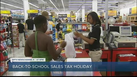 Back-to-school sales tax holiday begins Monday