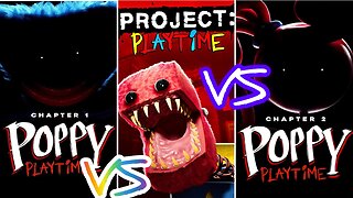 🤡 Project: Playtime | Poppy playtime chapter 1 vs 2 vs 3🫣
