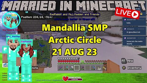 The Arctic Circle of Mandallia #MandalliaSMP #MarriedInMinecraft #MiM #Minecraft
