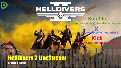 HellDivers 2 LiveStream w/VapinGamers #RumbleTakeOver!