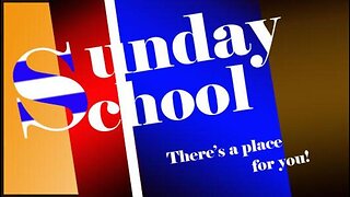 Sunday School 4-21-2024