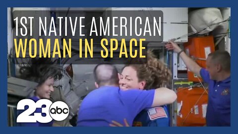First Native American woman in space