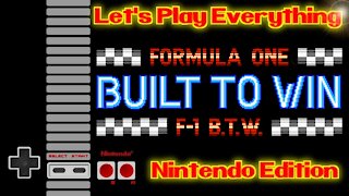 Let's Play Everything: Formula One: Built to Win