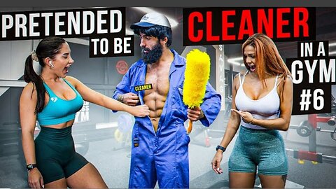 Elite Powerlifter Pretended to be a BEGINNER Crazy CLEANER in a GYM!