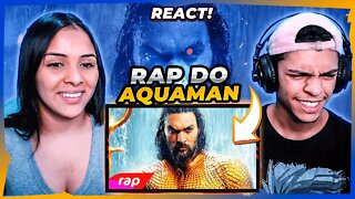 Rap do Aquaman - O REI DO MAR | NERD HITS | [React Rap Nerd] 🔥