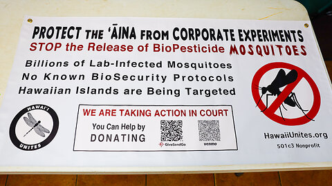 Stop The Release of BioPesticide Mosquitoes in Hawaii!