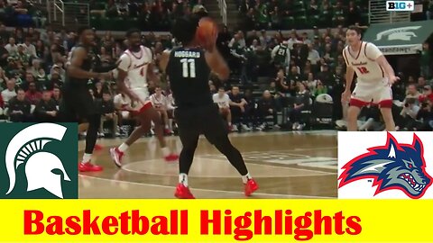 Stony Brook vs Michigan State Basketball Game Highlights 12 21 2023