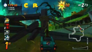 Nina's Nightmare CTR Challenge Gameplay - Crash Team Racing Nitro-Fueled