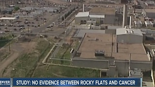 Study: No evidence between Rocky Flats and cancer