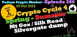 BriefCrypto-THE BIG EVENT-GOX /SILK ROAD/ SILVERGATE DUMP-The Days Crypto Market in LESS than 20 MIN