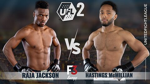 Raja Jackson vs Hastings McMillian | Bout 1 | UFL 2