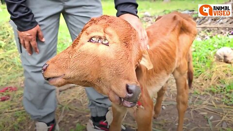 Incredible Miracle: Two-Headed Calf Born - A Blessing Unveiled! | Animal Vised