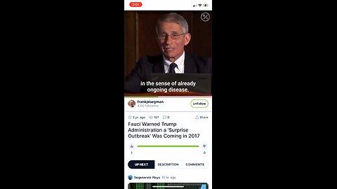Fauci in 2017: Didn’t age so well with what we now know…