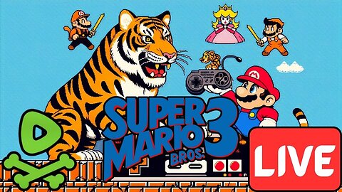 LIVE Replay - Super Mario Bros. 3 with Viewers & Non-Viewers!