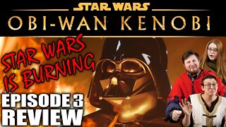 OBI-WAN KENOBI episode 3 REVIEW | Star Wars is burning