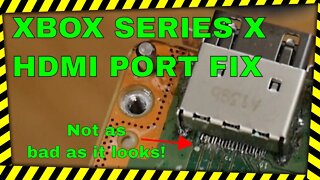 XBOX SERIES X HDMI FIX ⚠ Looks worse than it is! ⚠