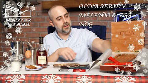 Holiday Special: Oliva V Melanio Diadema Cigar & Hennessy Egg Nog