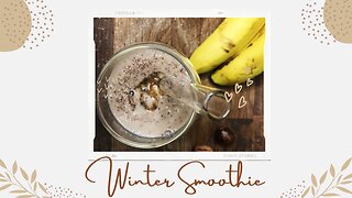 Stay Cozy this Winter with a Tasty Apple Chai Smoothie