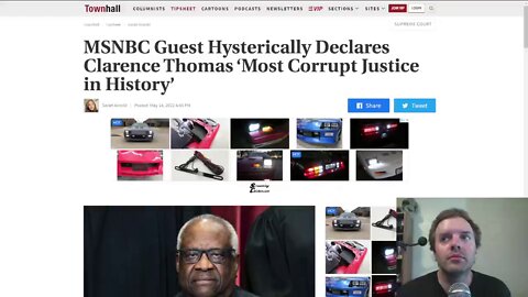 SCOTUS Judge Clarence Thomas under attack by the left