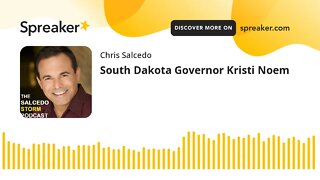 South Dakota Governor Kristi Noem