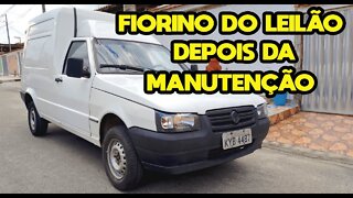 OLHA COMO A FIORINO COMPRADA NO LEILÃO ESTÁ FICANDO, UPGRADES E MANUTENÇÃO PREVENTIVA *ficando top*