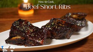 How To Cook TastyFaShow's Homemade Beef Short Ribs Recipe
