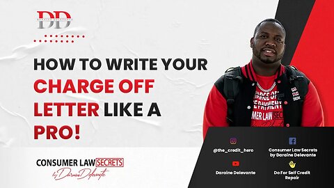 Let me teach you how to write your charge off letter like a pro! 🚀🔥🤓