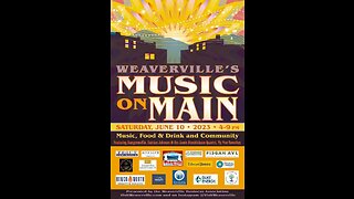 NW NC 6/10/23 80°F Weaverville NC Music on Main festival