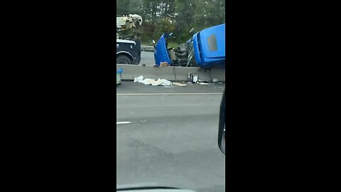 Truck Rollover In Toronto