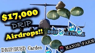 $17,000 DRIP💧AIRDROP FOR MY PEOPLE!! 👀 | DRIP NEARLY TOUCHED $200 PER TOKEN LAST NITE😳🚀👋🏽