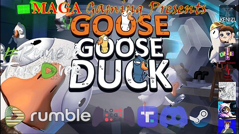 Goose Goose Duck w/ D-PadChad, Misfit, camcam, tinyplayerss, Zeo, Eik and Smol