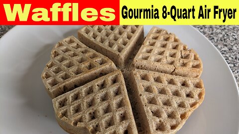 Air Fryer Waffles Recipe, Gourmia 8-Quart Digital Air Fryer