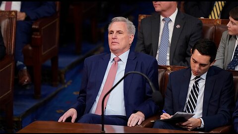 Kevin McCarthy Finds Himself in the Peculiar Position of Having to (Kind of) Support George Santos