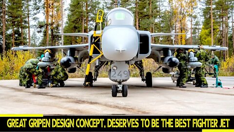 Birth of the JAS 39 gripen edesign concept which became the best fighter jet on the planet