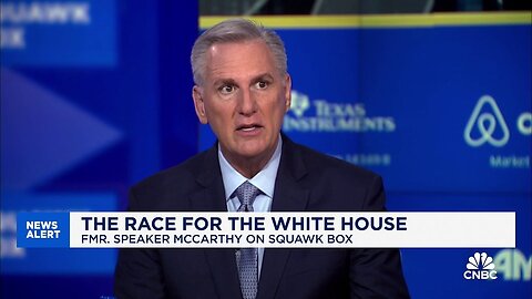 Former House Speaker Kevin McCarthy: Kamala Harris is the weakest person they could've picked